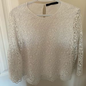 Zara lace top